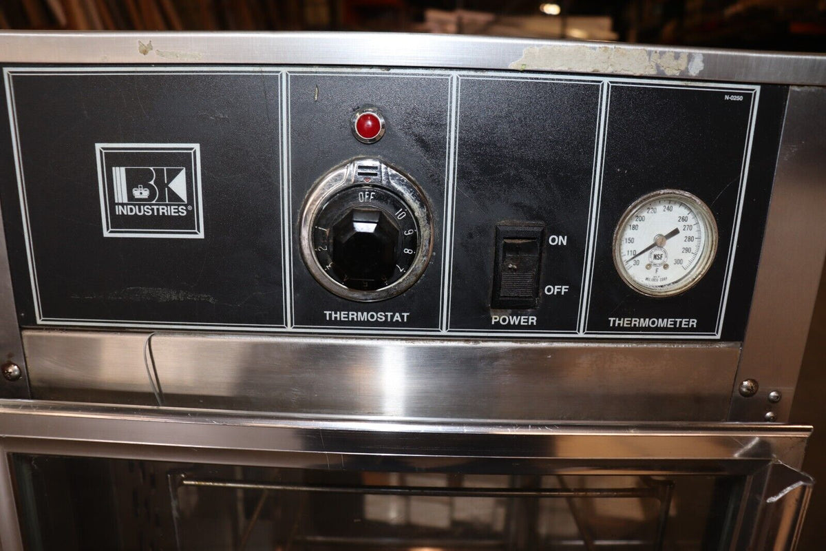 BK Industries Barbeque King DCW Warming Cabinet, Used, Pass-Through - NMB Restaurant Equipment