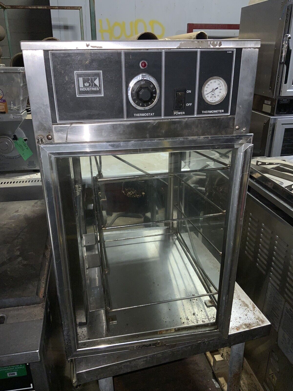 BK Industries Barbeque King DCW Warming Cabinet, Used, Pass-Through - NMB Restaurant Equipment