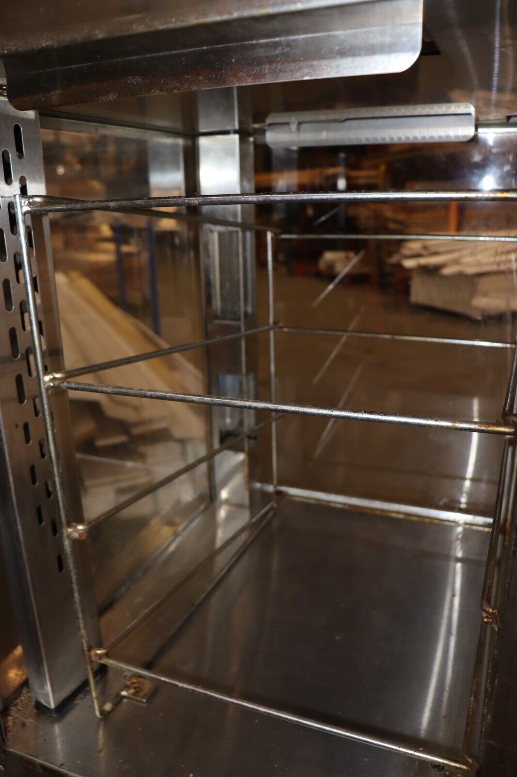 BK Industries Barbeque King DCW Warming Cabinet, Used, Pass-Through - NMB Restaurant Equipment