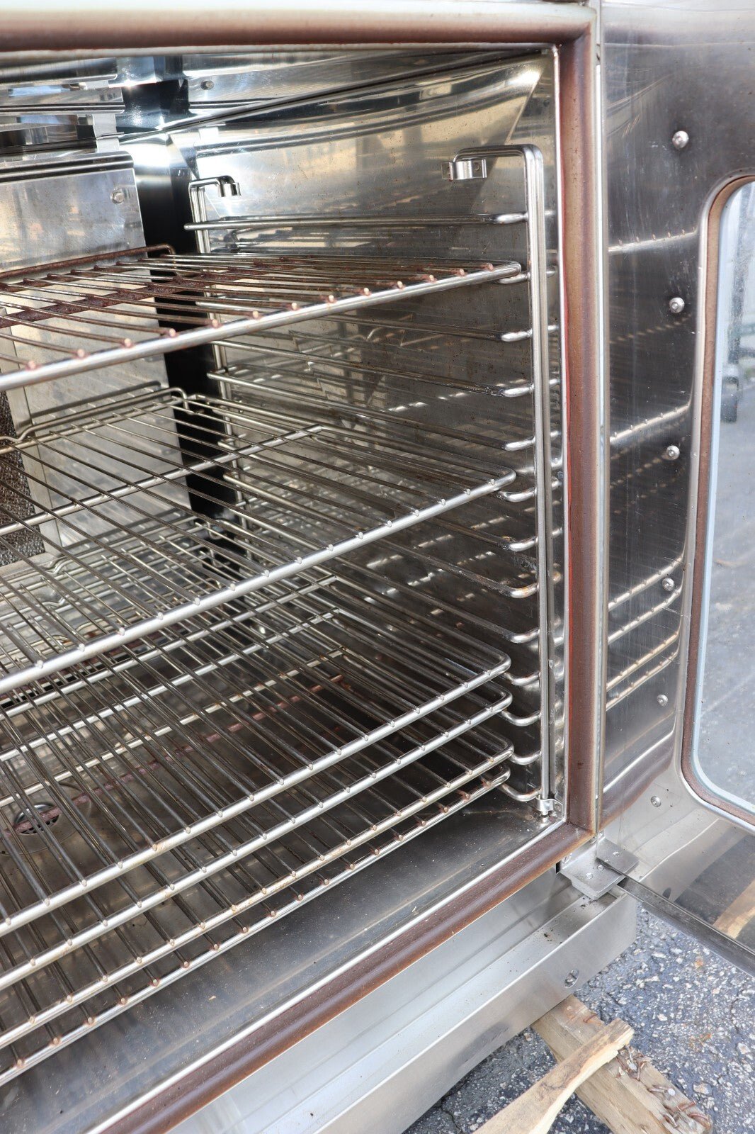 Blodgett COS8E-AA Combi Oven, Steam, 480V, 3 Phase, Used, CLEAN - NMB Restaurant Equipment