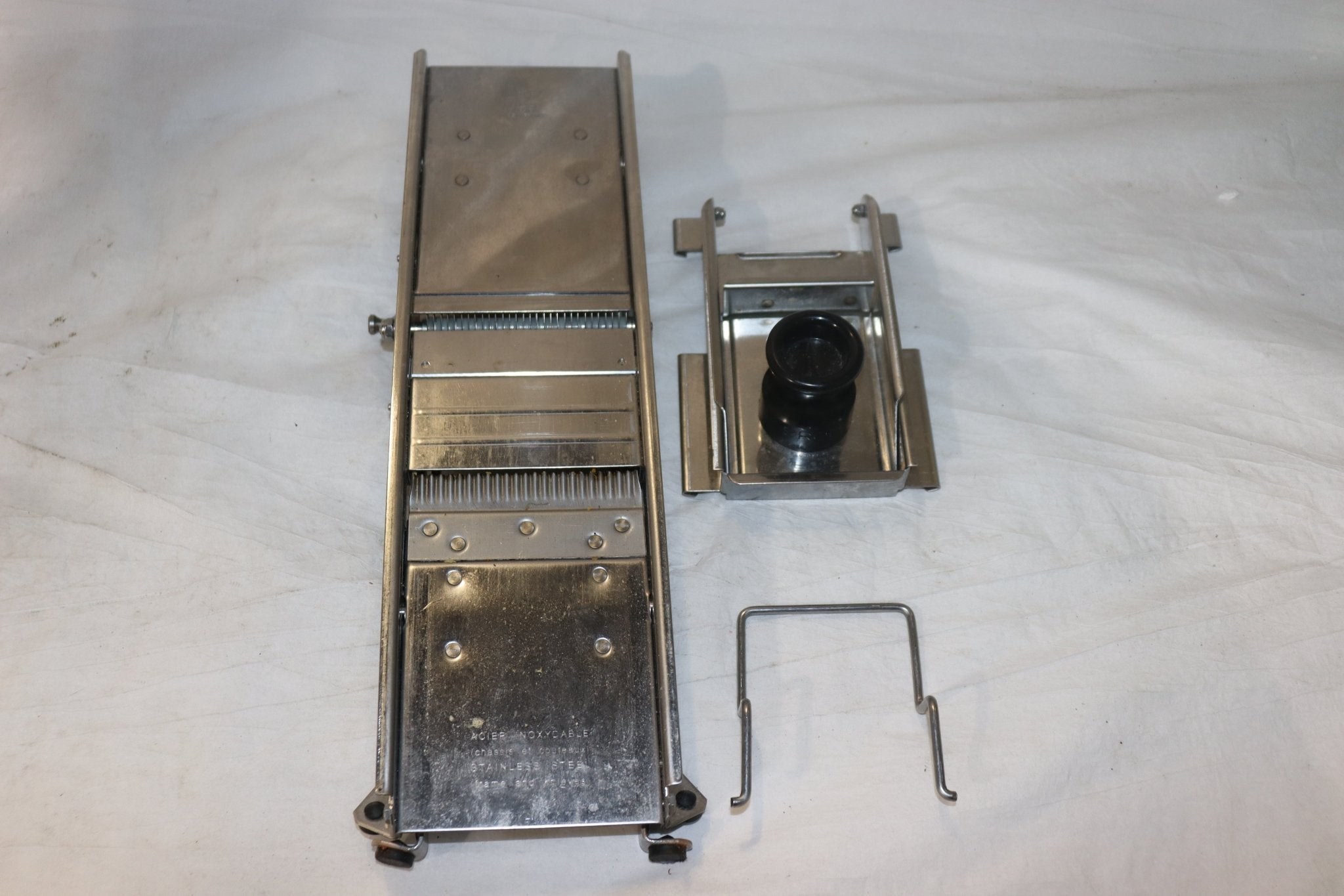 Bron Coucke 3839 "Original" Stainless Steel Professional Mandoline - NMB Restaurant Equipment