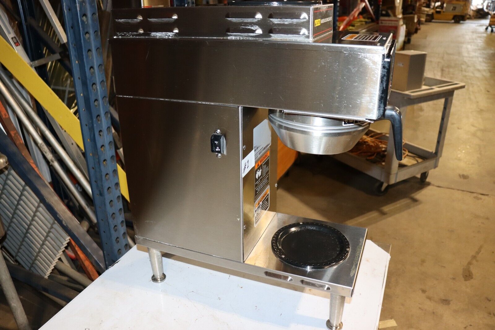 Bunn Axiom 35-2 220V Coffee Maker, 38700.0095, 120/208-240V, 1, (Dunkin Donuts) - NMB Restaurant Equipment
