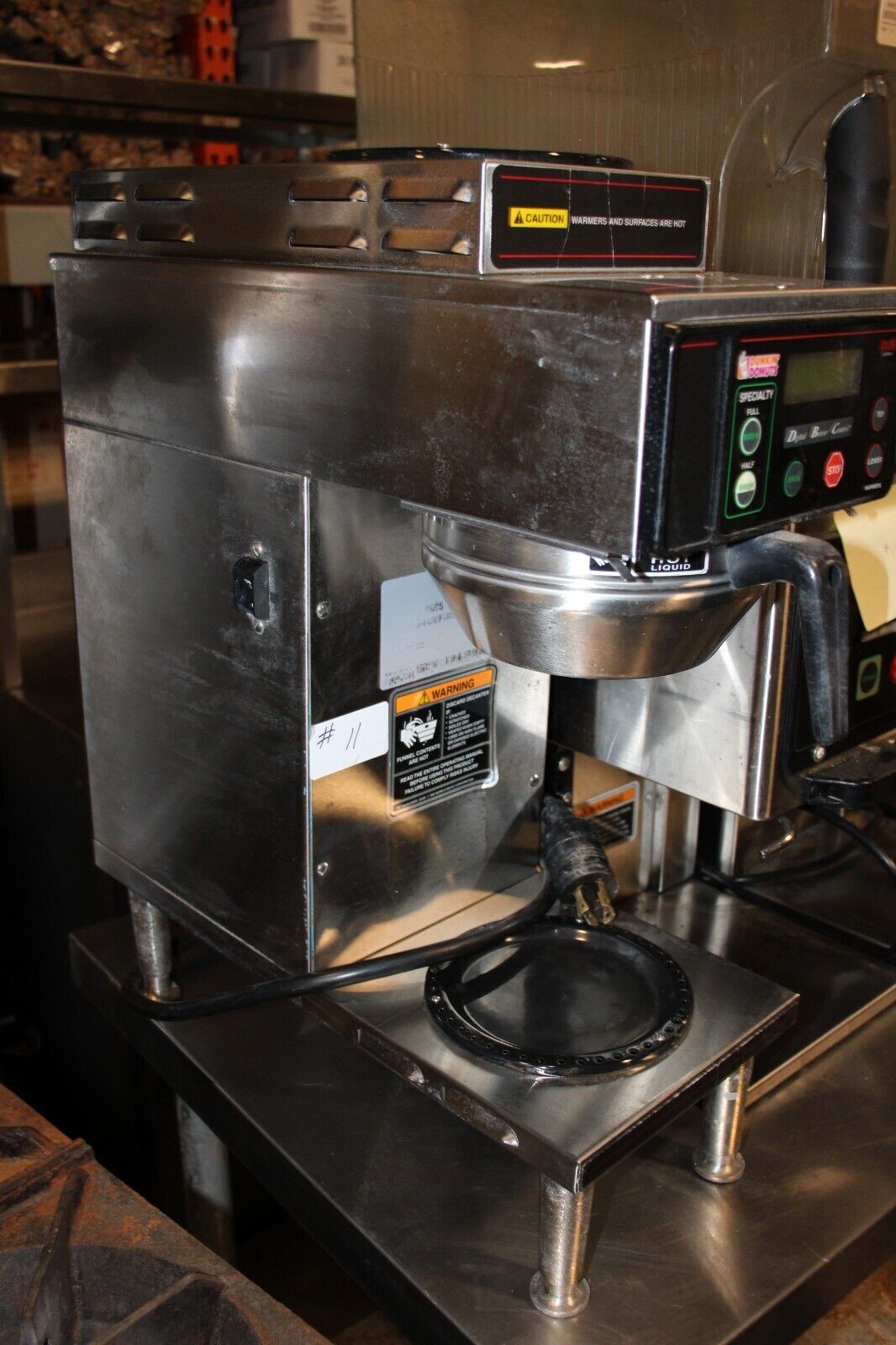 Bunn Axiom 35-2 220V Coffee Maker, 38700.0095, 120/208-240V, 11 (Dunkin Donuts) - NMB Restaurant Equipment