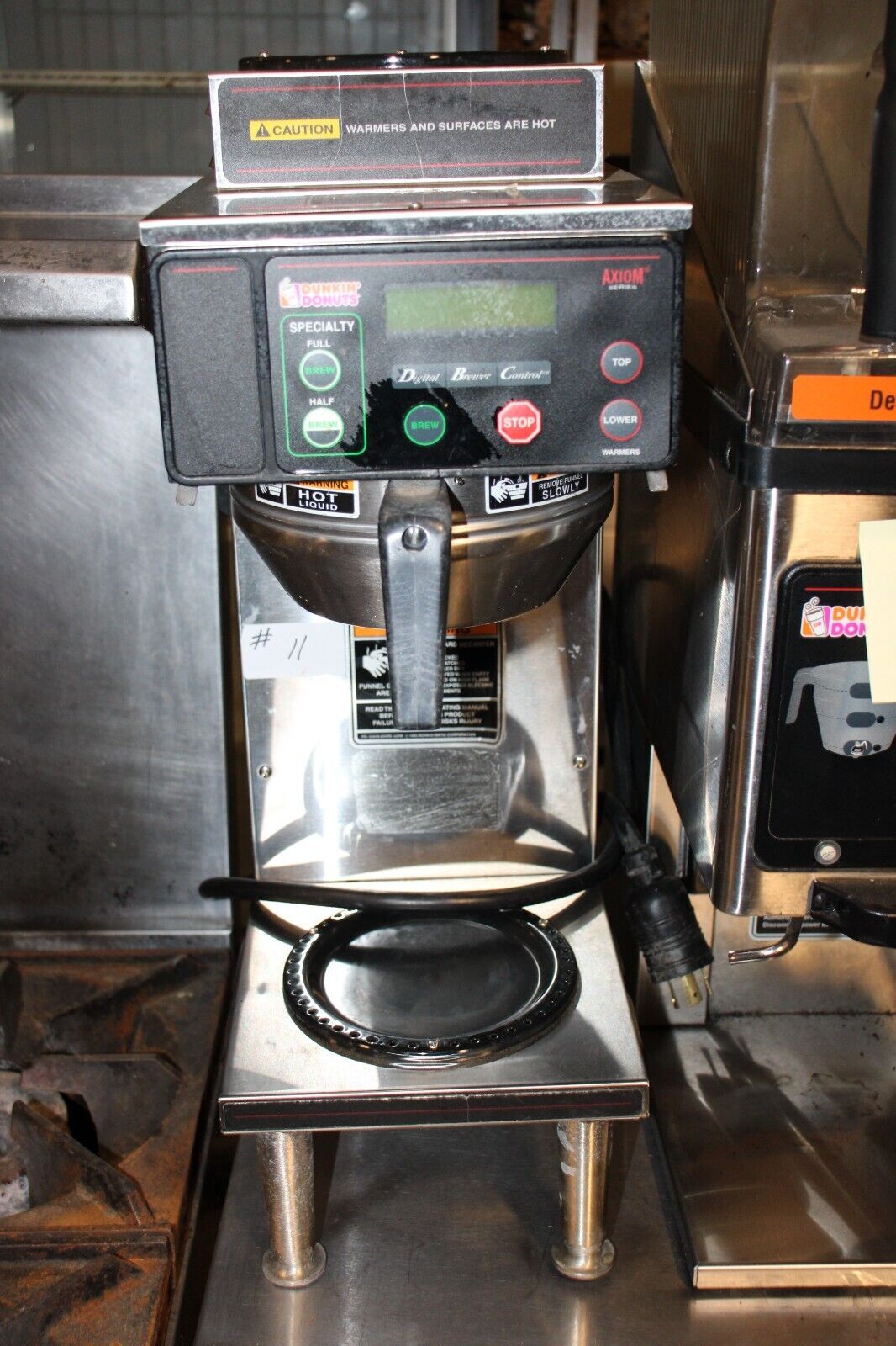 Bunn Axiom 35-2 220V Coffee Maker, 38700.0095, 120/208-240V, 11 (Dunkin Donuts) - NMB Restaurant Equipment