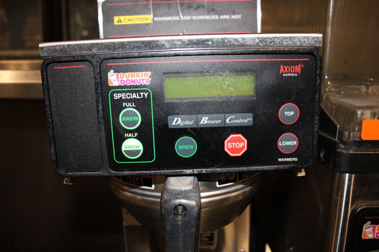Bunn Axiom 35-2 220V Coffee Maker, 38700.0095, 120/208-240V, 11 (Dunkin Donuts) - NMB Restaurant Equipment