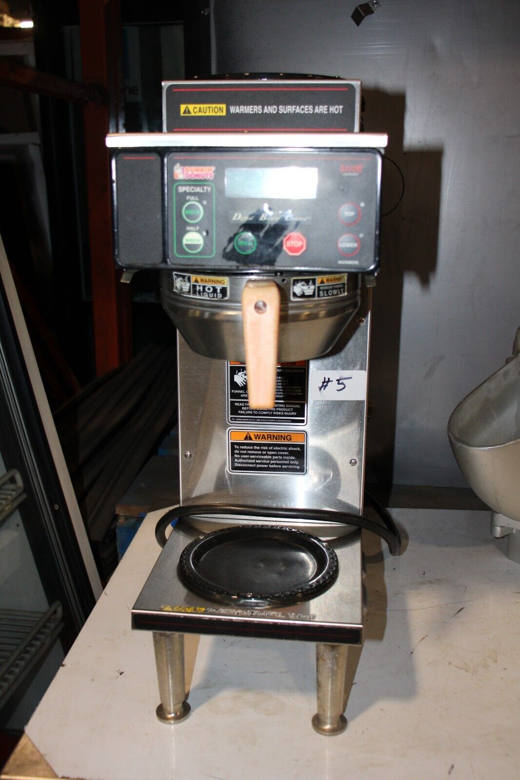 Bunn Axiom 35-2 220V Coffee Maker, 38700.0095, 120/208-240V, 5, (Dunkin Donuts) - NMB Restaurant Equipment