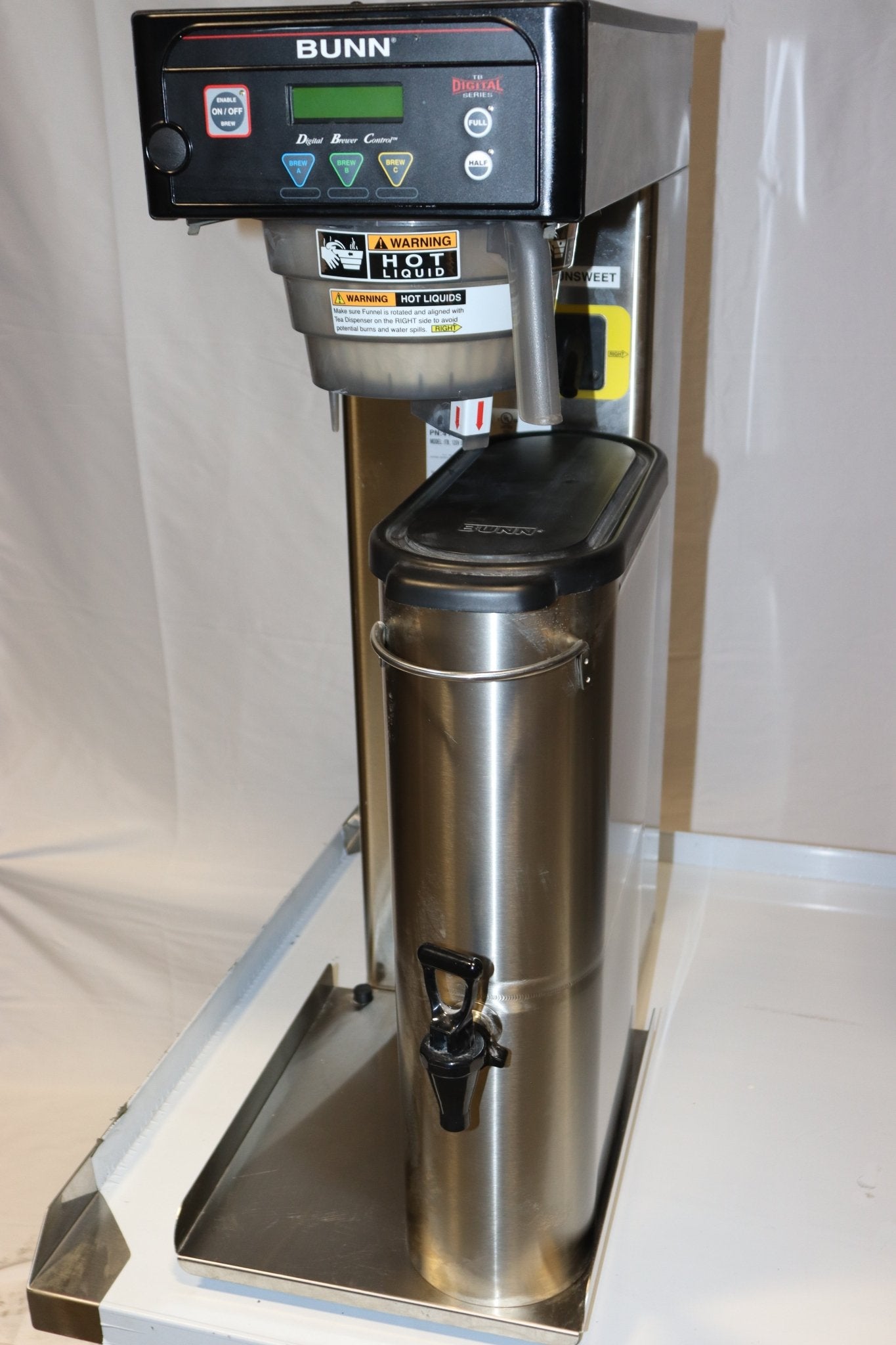 Bunn Infusion 41400.0301 ITB, 120V Dual Dilution w/ SWTNR Tea Brewer - NMB Restaurant Equipment