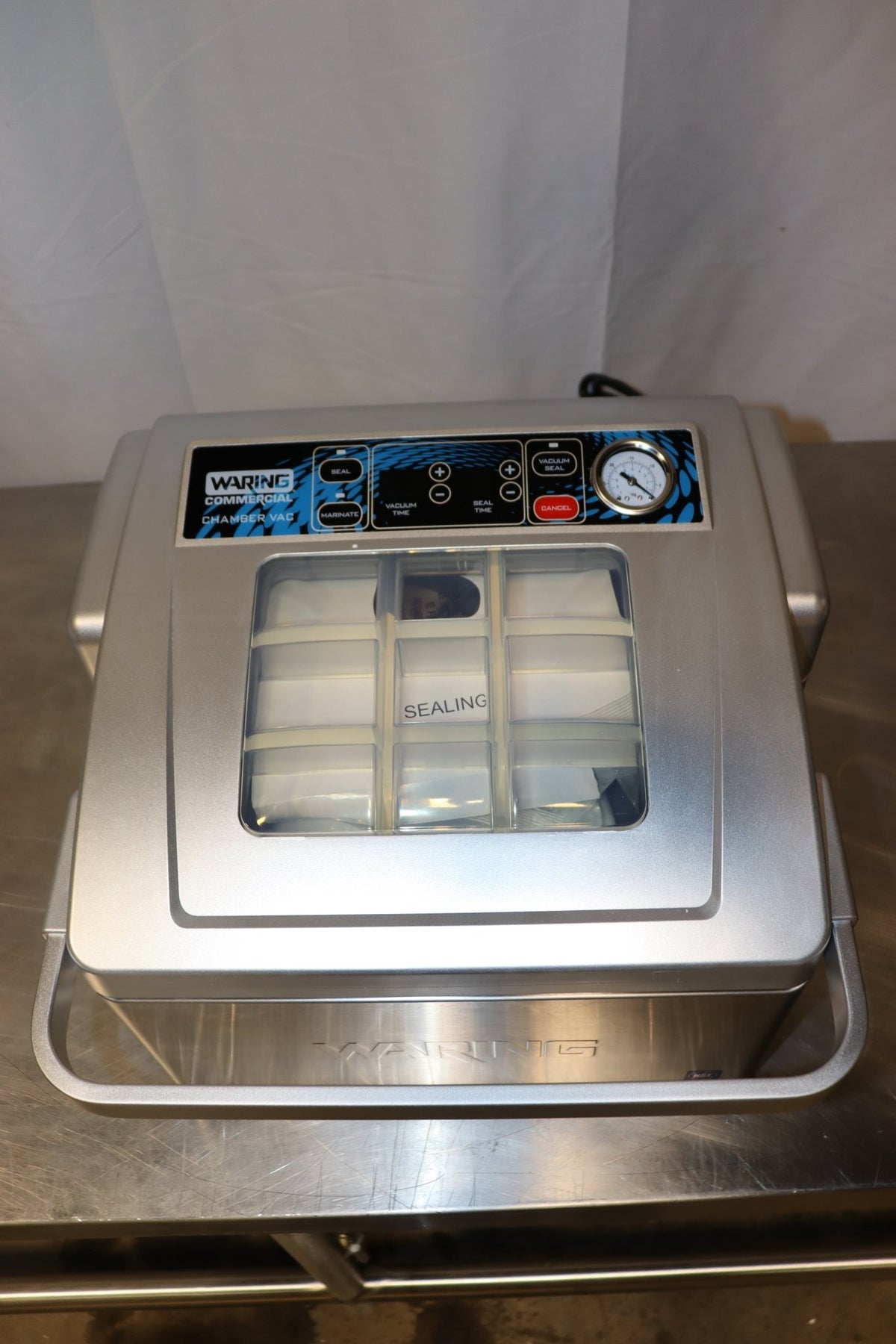 Chamber Vacuum Packaging Machine with 11" Seal Bar, Waring WCV300 - NMB Restaurant Equipment