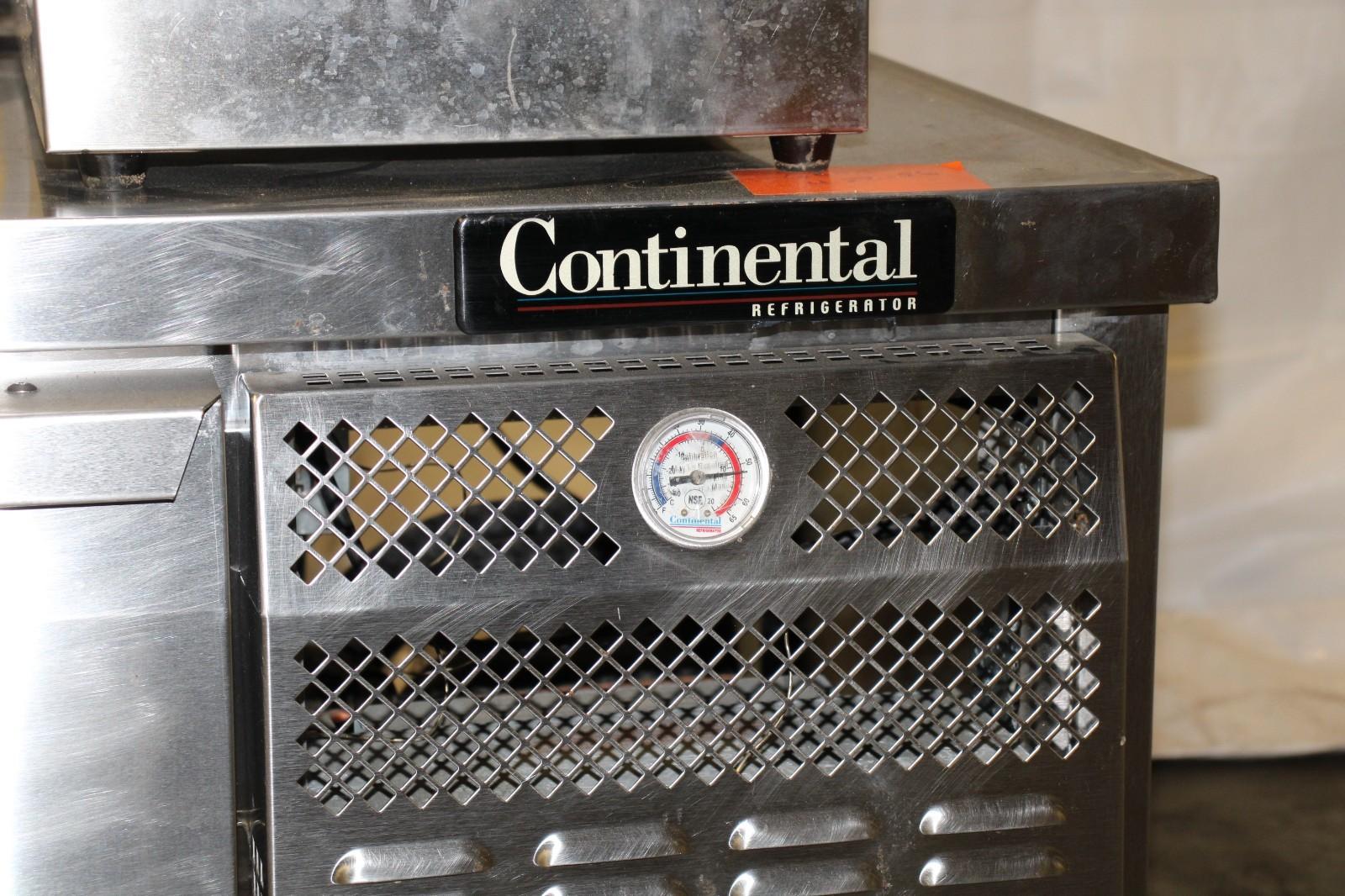 Chef Base Continental D48GN 48" w/ (2) Drawers - 115v, Used, Clean, Tested - NMB Restaurant Equipment