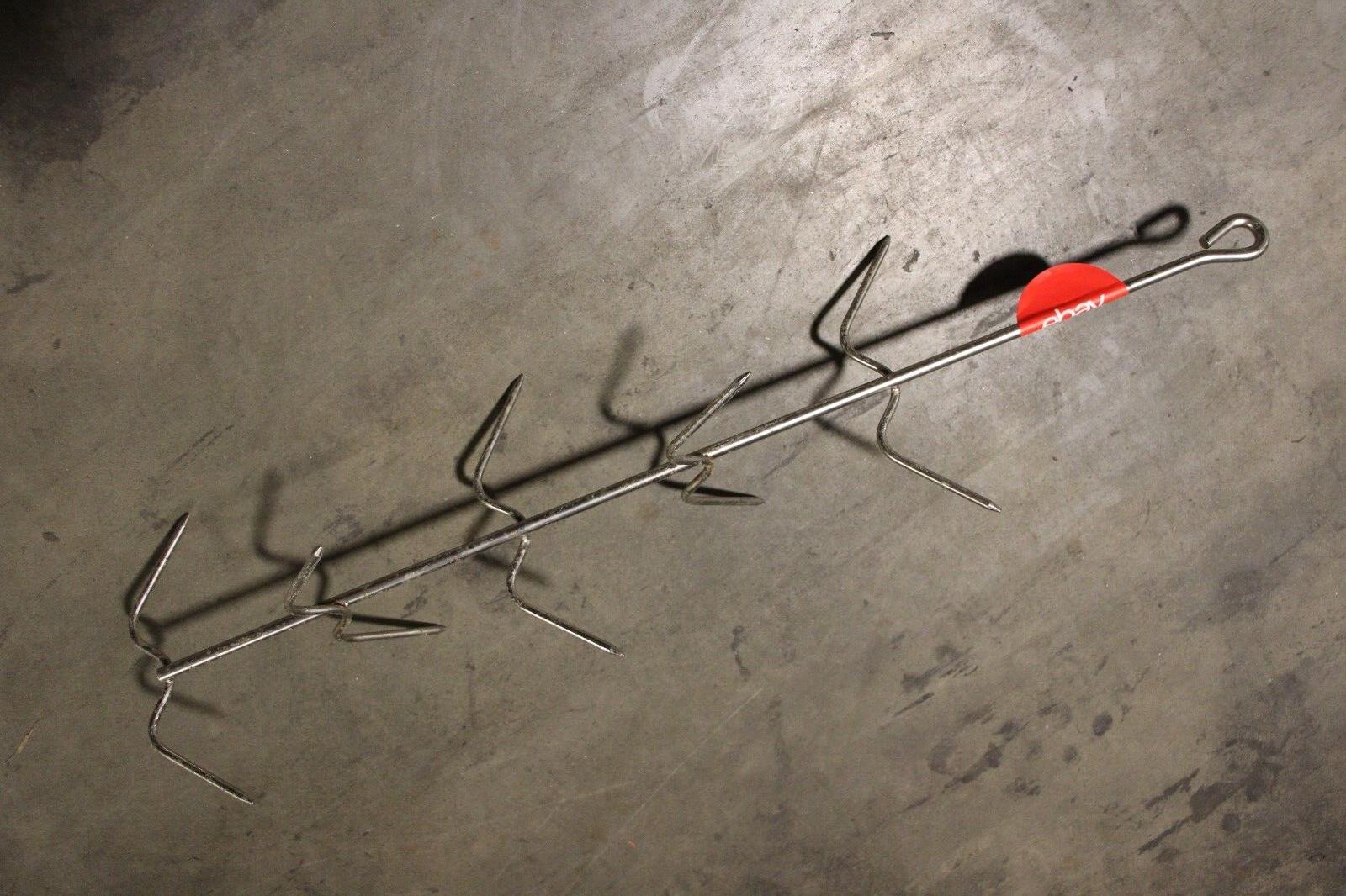 COMMERCIAL 10 HOOK MEAT HANGER - NMB Restaurant Equipment