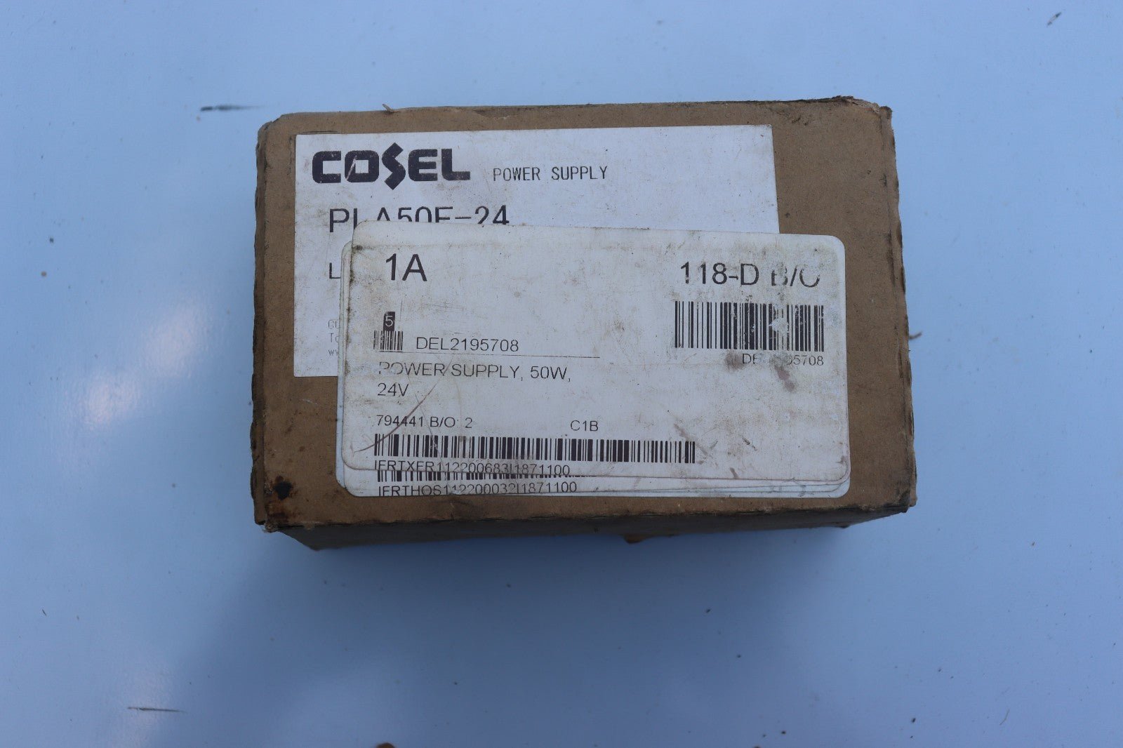 COSEL PLA50F-24 50W For COSEL INPUT AC100-240V 50-60Hz 0.7A OUTPUT 24V 2.2A - NMB Restaurant Equipment