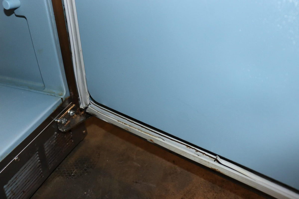 Delfield ST-4532N-A543 Stainless 1 Door Refrigerator Cooler, Casters, Over Shelf - NMB Restaurant Equipment