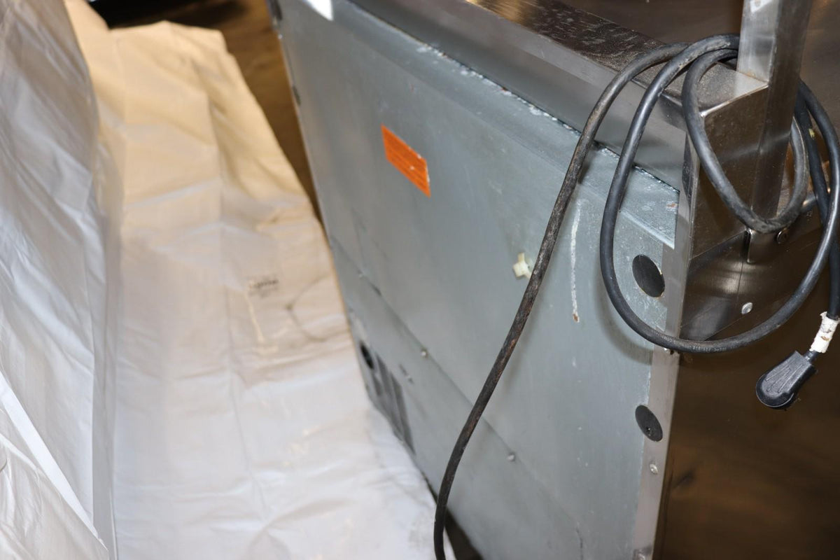Delfield ST-4532N-A543 Stainless 1 Door Refrigerator Cooler, Casters, Over Shelf - NMB Restaurant Equipment