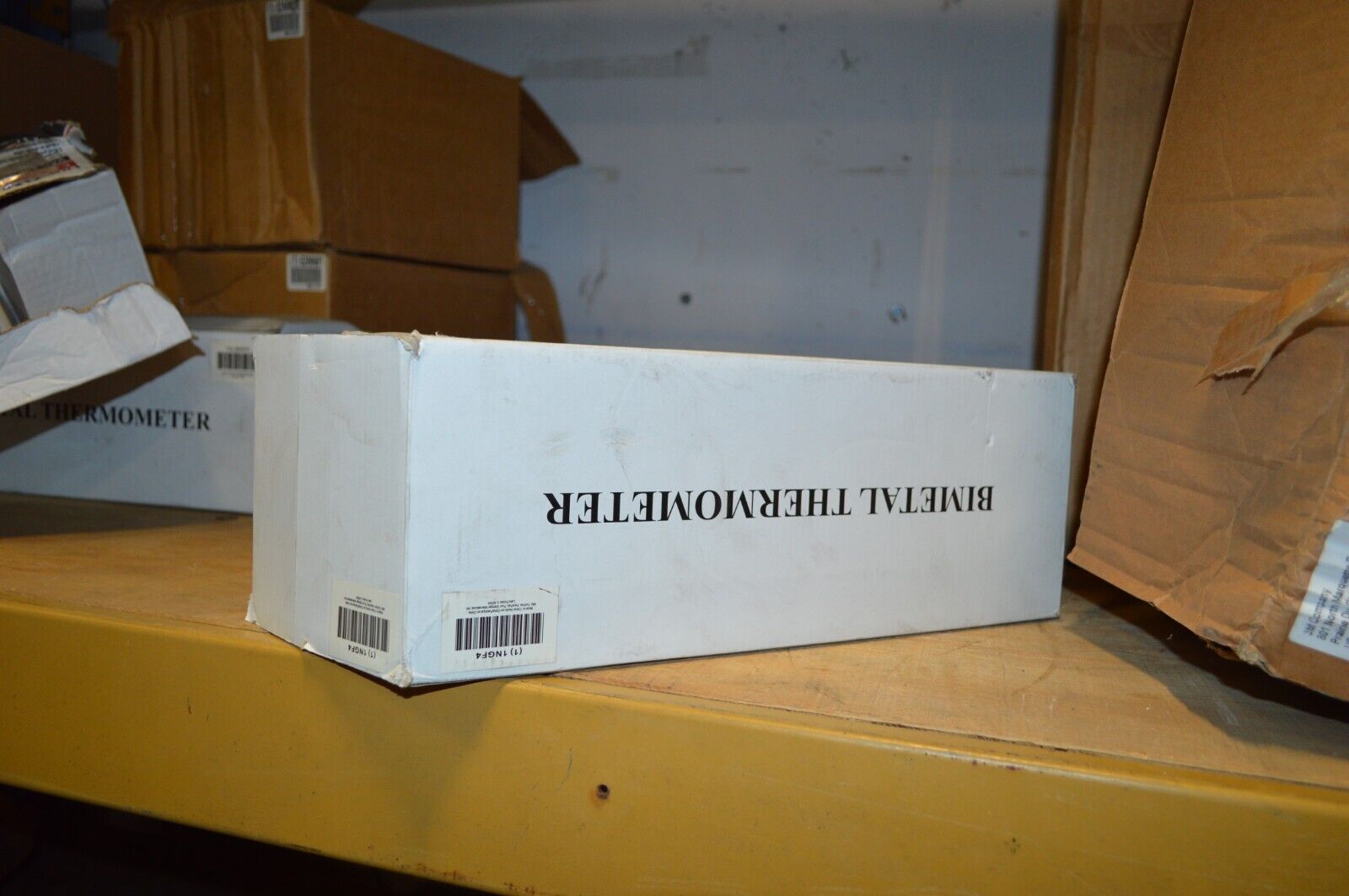 Dial Thermometer: Adj-Angle, 0° to 250°F/-20° to 120°C, Model 1NGF4 - NMB Restaurant Equipment