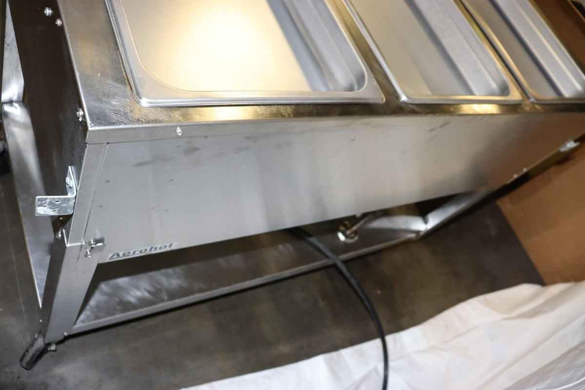 Duke EP303SWM Hot Food Table, Stainless, w/ Drain, 120V, 1PH, Used, Clean - NMB Restaurant Equipment