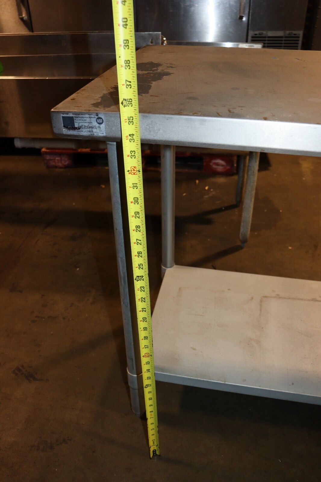 Elkay Food Service 60" X 24" Deluxe 18 Gauge All Stainless Steel Work Table - NMB Restaurant Equipment