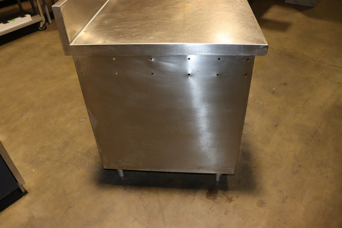 HEAVY DUTY, STAINLESS STEEL WORK/EQUIPMENT TABLE, W/ PAN STORAGE, 66"X32" - NMB Restaurant Equipment