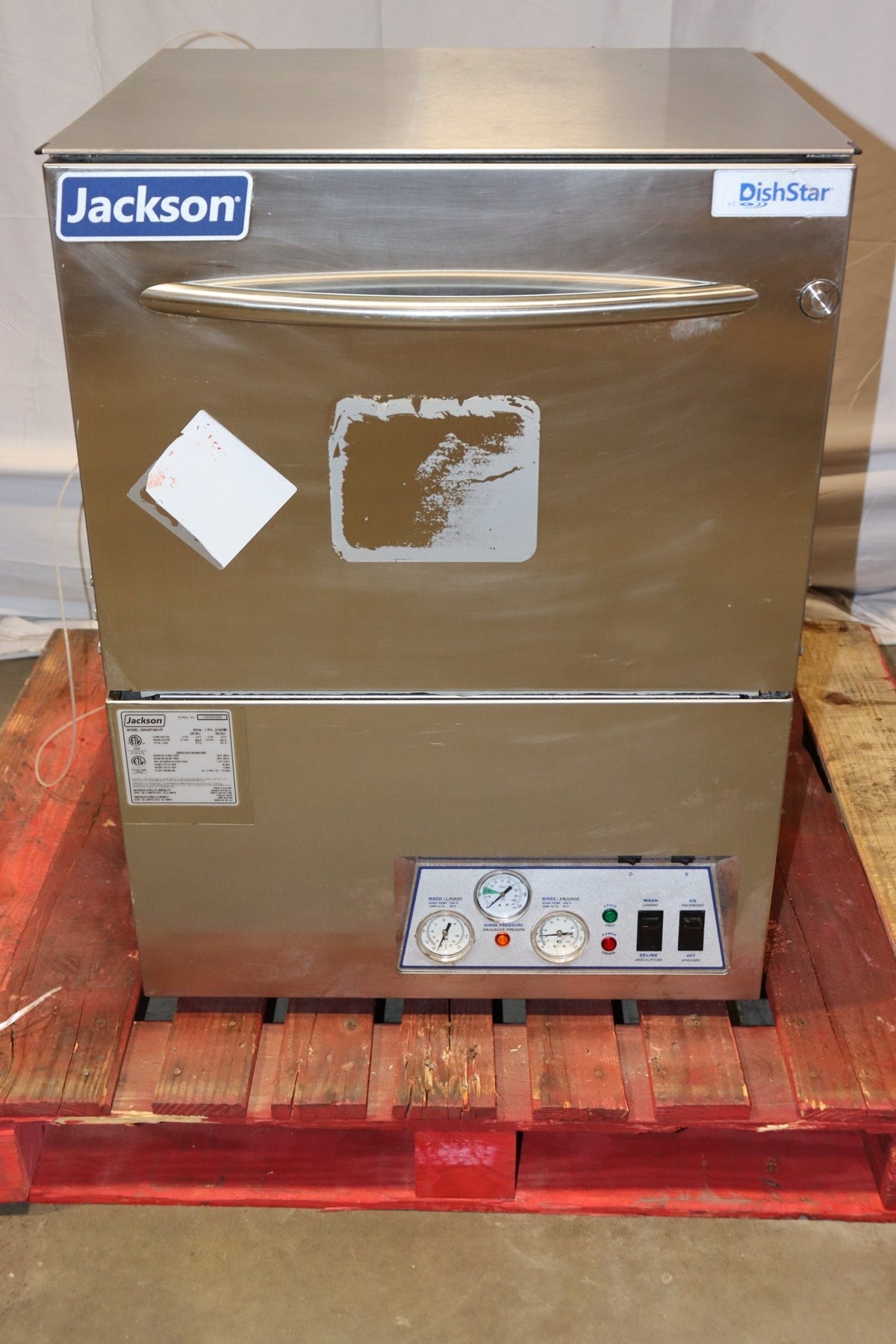 Jackson WWS DISHSTAR HT High Temp Undercounter Dishwasher - NMB Restaurant Equipment