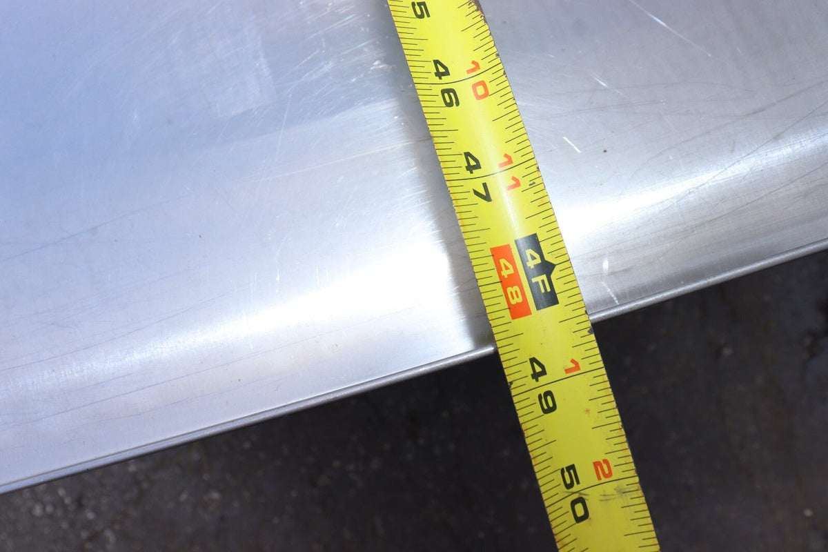 Klinger's PES-3048 48" Stainless Steel Equipment Stand, w/ Casters, Used - NMB Restaurant Equipment