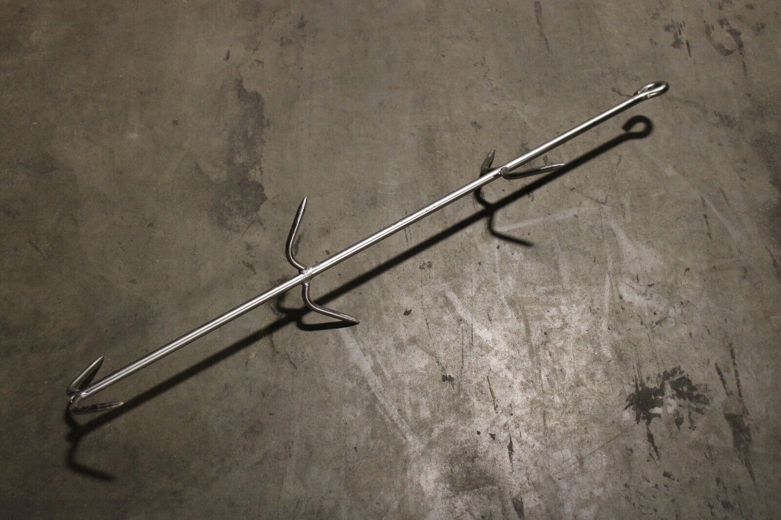 Large 36 INCH 6 HOOK Butcher MEAT Hanger STAINLESS STEEL - NMB Restaurant Equipment