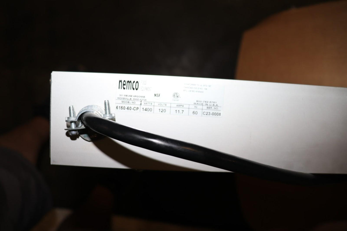 Nemco 60" Food Warmer Model 6150-60-CP 120V D9, New - NMB Restaurant Equipment