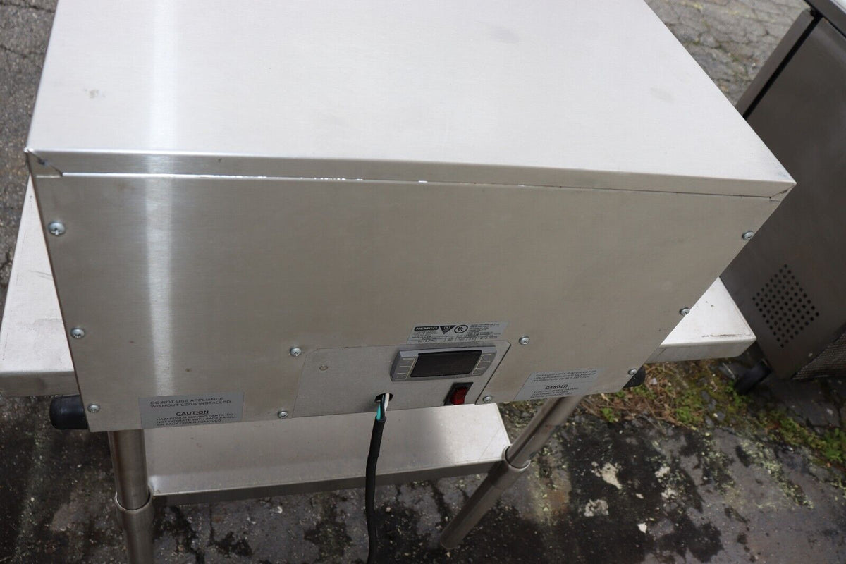 Nemco 9015-FRD Cold Condiment Station Counter-top 18" wide Two 1/3 Pans, TESTED - NMB Restaurant Equipment