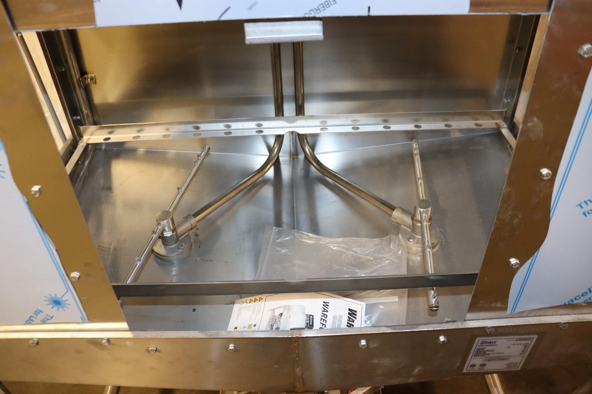 Noble Warewashing II Double Rack Low Temperature Dishwasher - 115V - NMB Restaurant Equipment