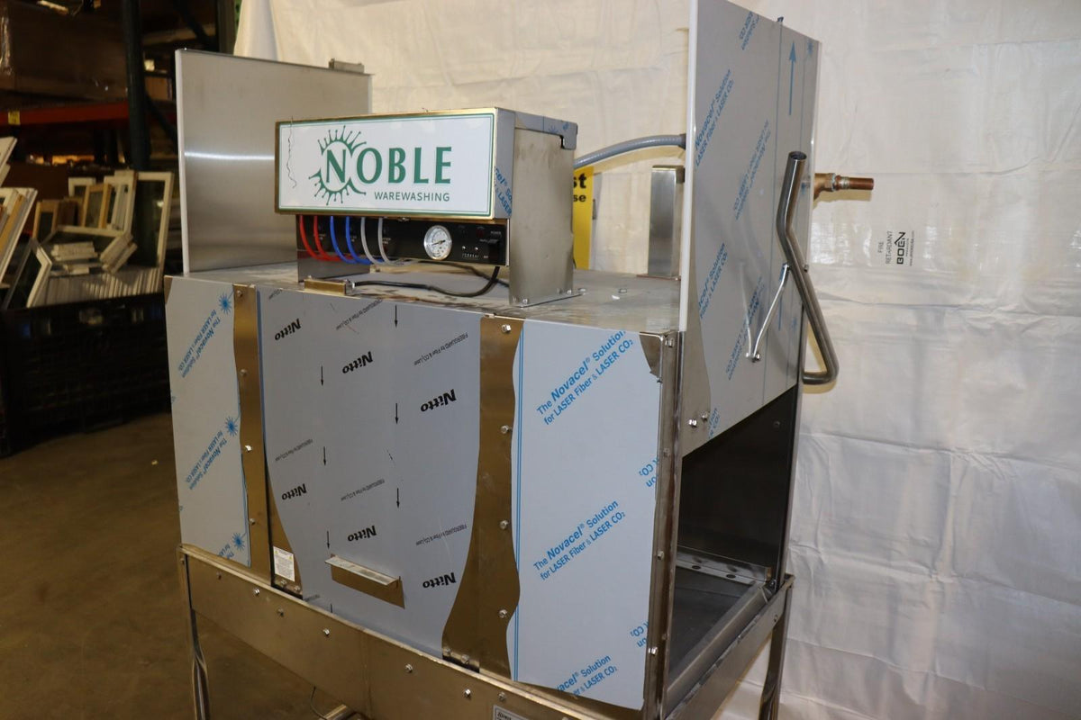 Noble Warewashing II Double Rack Low Temperature Dishwasher - 115V - NMB Restaurant Equipment