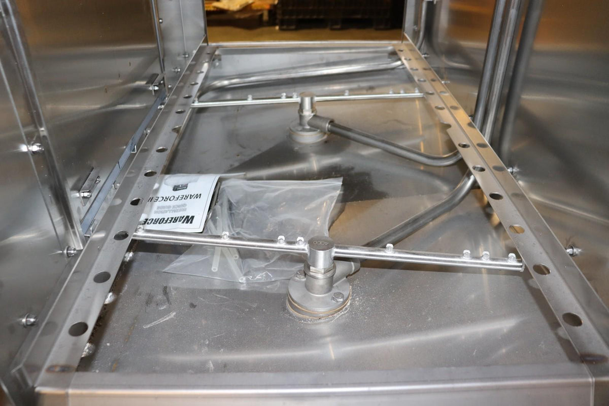 Noble Warewashing II Double Rack Low Temperature Dishwasher - 115V - NMB Restaurant Equipment