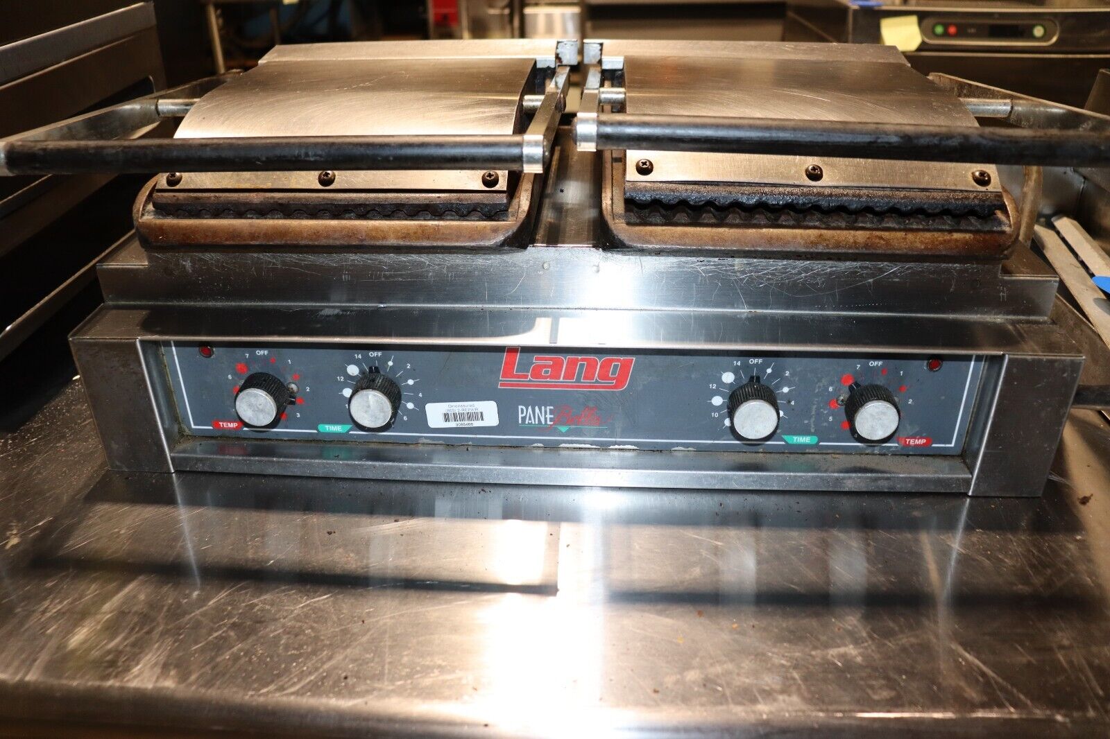 Panini Sandwich Press Double Lang Pane Bella PB24 - NMB Restaurant Equipment