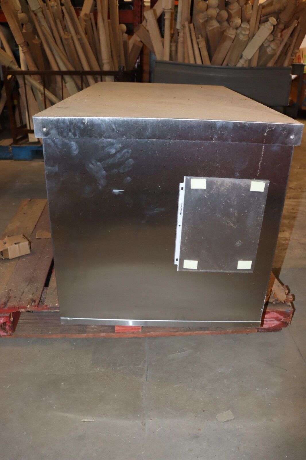 PARTS ONLY, NOT WORKING, Lot of Two Randell 40048 Pie Cases - NMB Restaurant Equipment