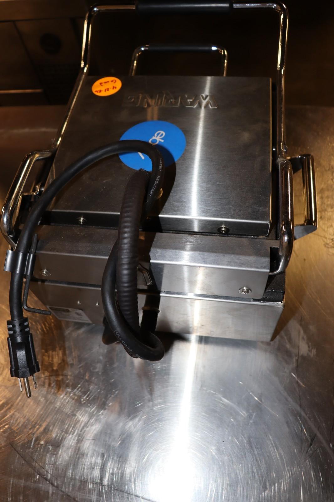 PARTS ONLY Waring WFG150 Tostato Perfetto Top & Bottom Panini Grill, Used, CLEAN - NMB Restaurant Equipment
