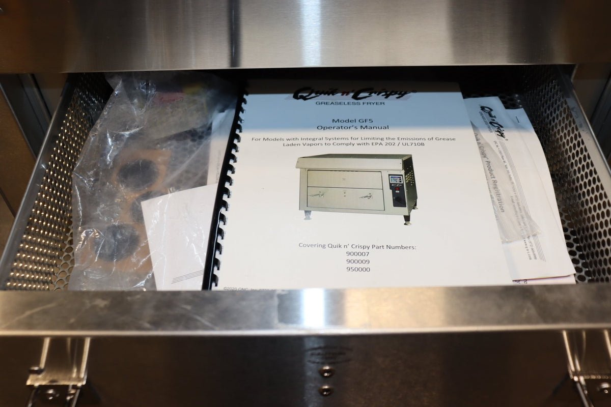 Quik n' Crispy QC900009 Model GF5 Stainless Steel Air Fryer - 240V - NMB Restaurant Equipment