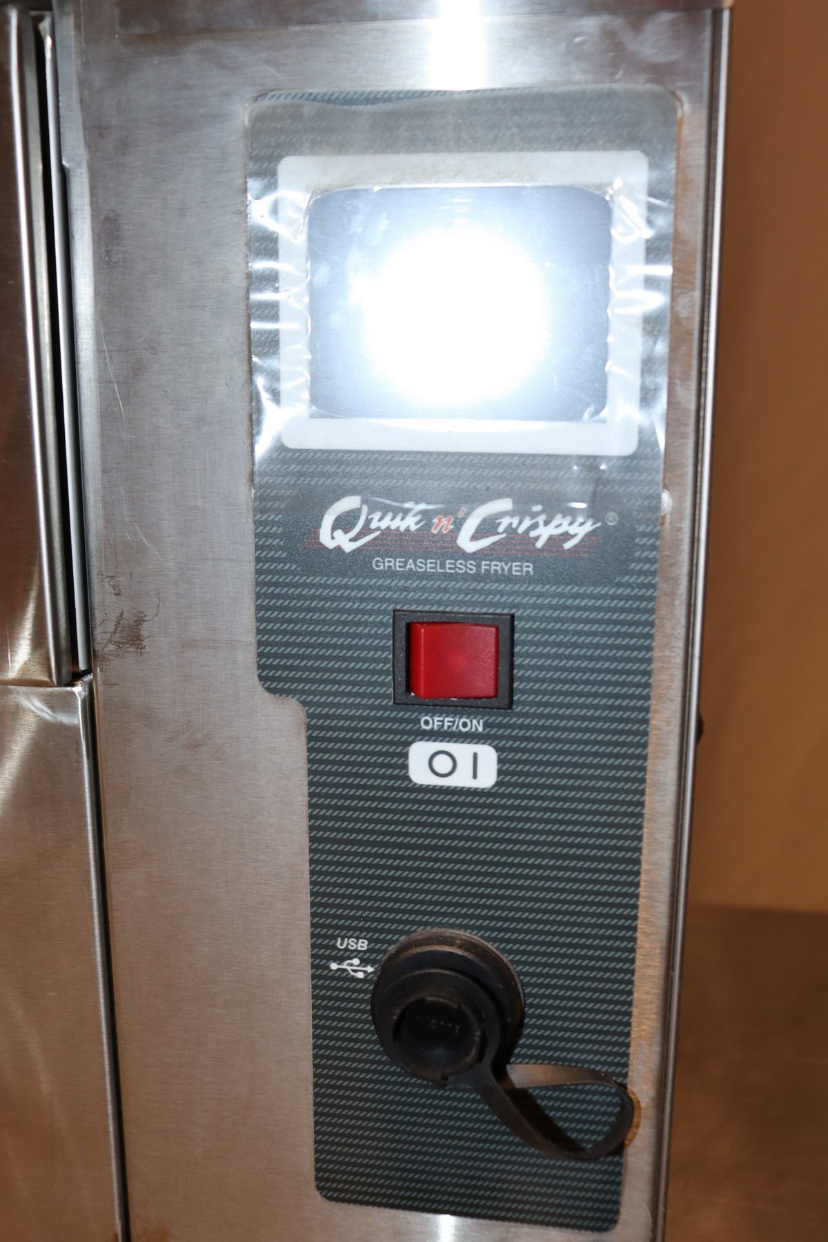 Quik n' Crispy QC900009 Model GF5 Stainless Steel Air Fryer - 240V - NMB Restaurant Equipment