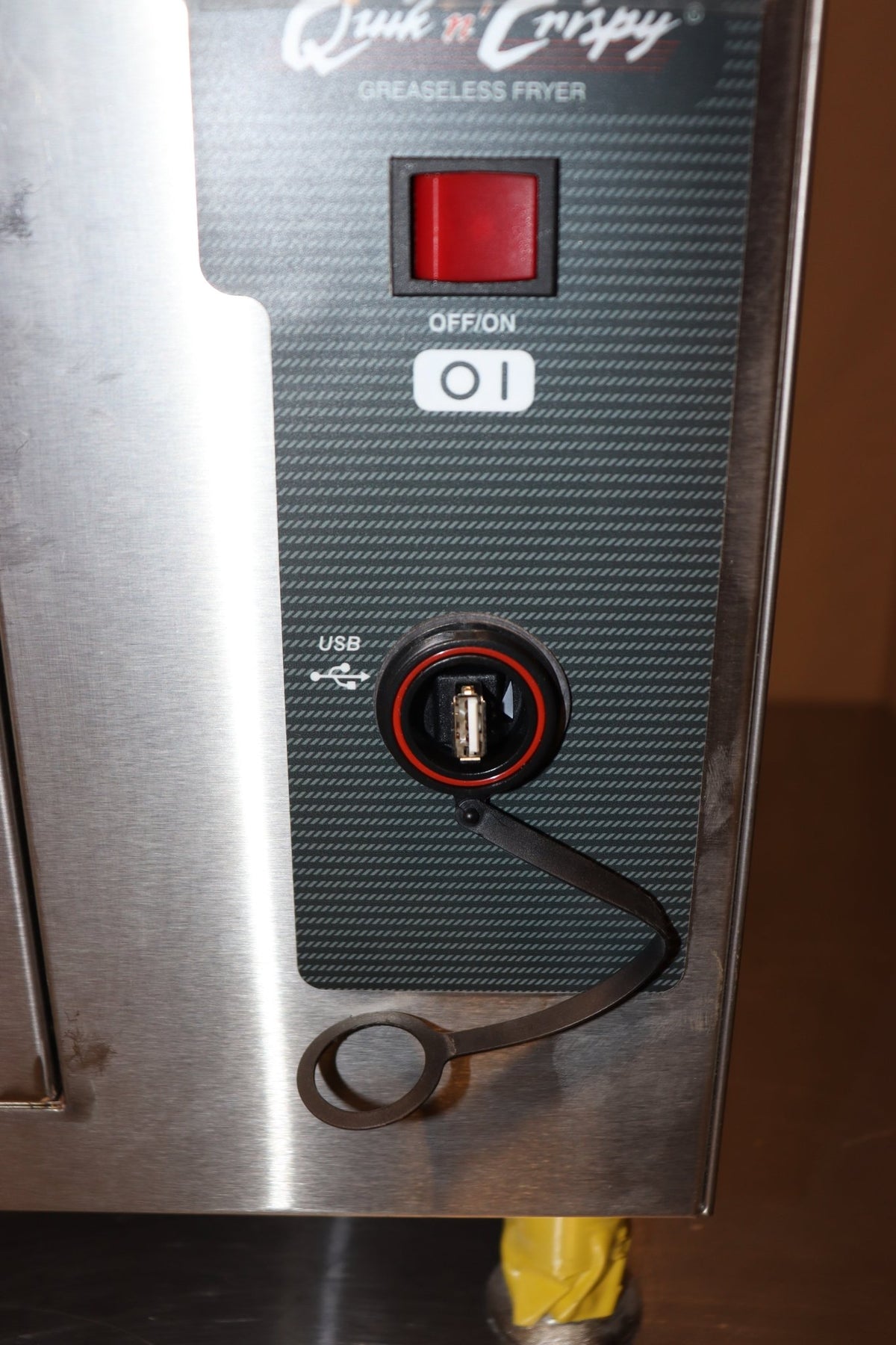 Quik n' Crispy QC900009 Model GF5 Stainless Steel Air Fryer - 240V - NMB Restaurant Equipment