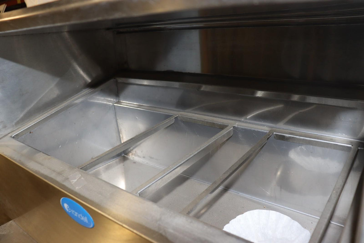 Randell CR9039 Refrigerated Countertop 39" Condiment Rail, Used - NMB Restaurant Equipment