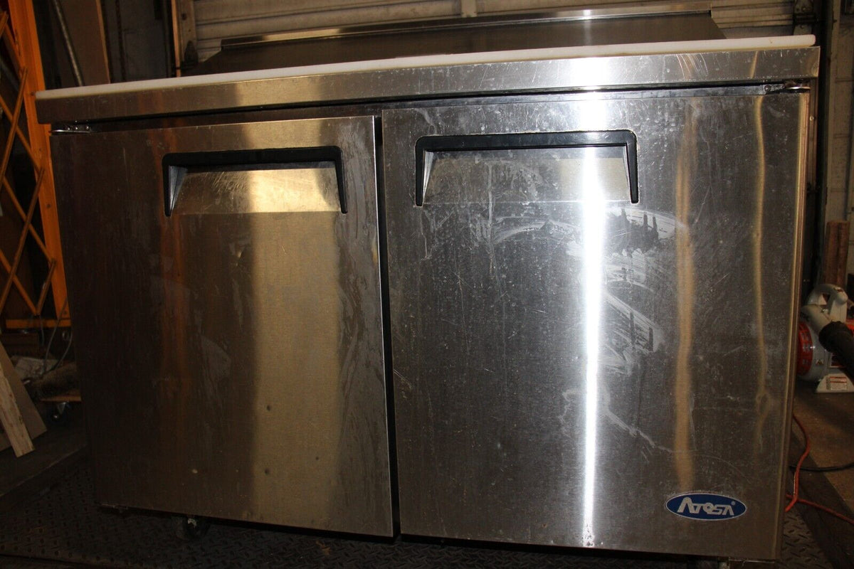 REFIRGERATED SANDWICH PREP STATION 48 INCH ATOSA MSF8302 - NMB Restaurant Equipment