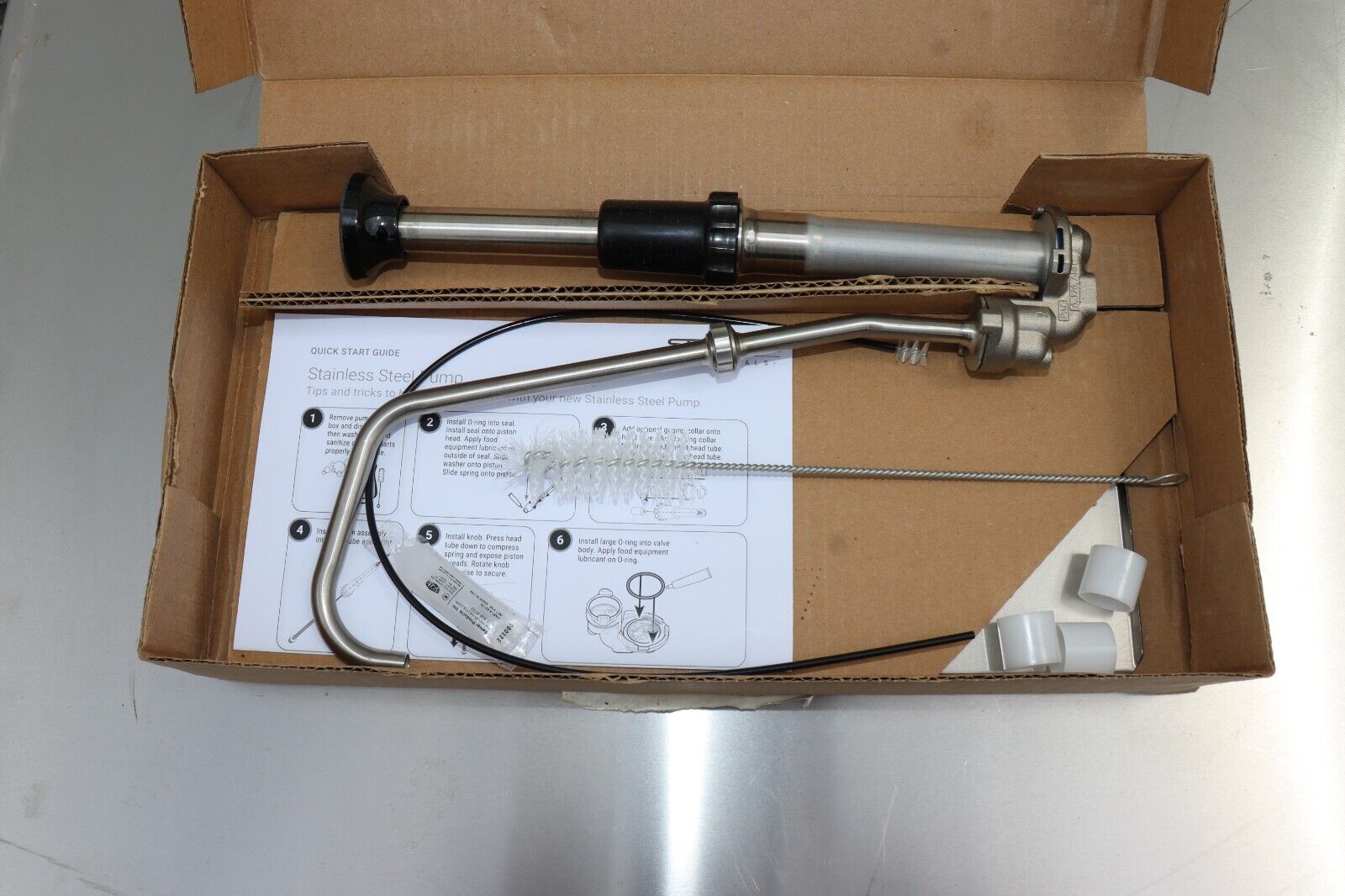 Server Condiment Pump Cp-1/3 83430 - Free Shipping - Genuine OEM Replacement - NMB Restaurant Equipment