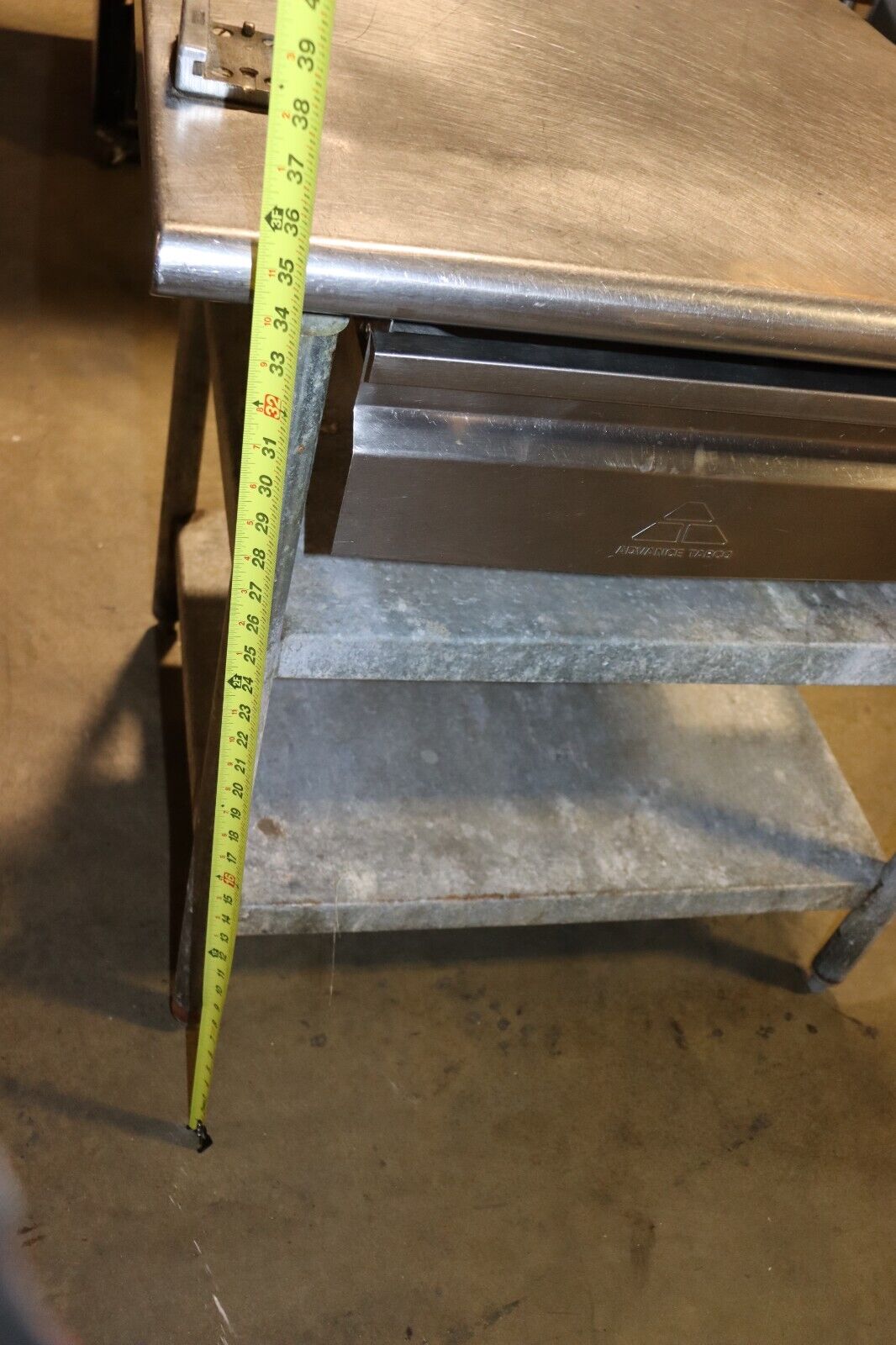 Stainless Steel Prep Table Corner w/ Drawer, 36" x 30", w/ Under Shelf - NMB Restaurant Equipment