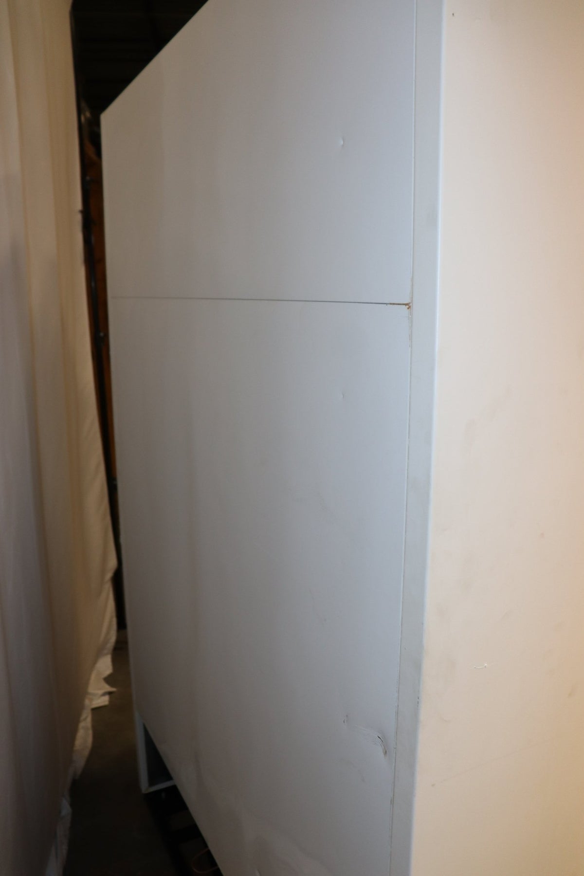 True Refrigeration GDM-49 Glass Door Merchandiser, w/ Shelves & Casters - NMB Restaurant Equipment