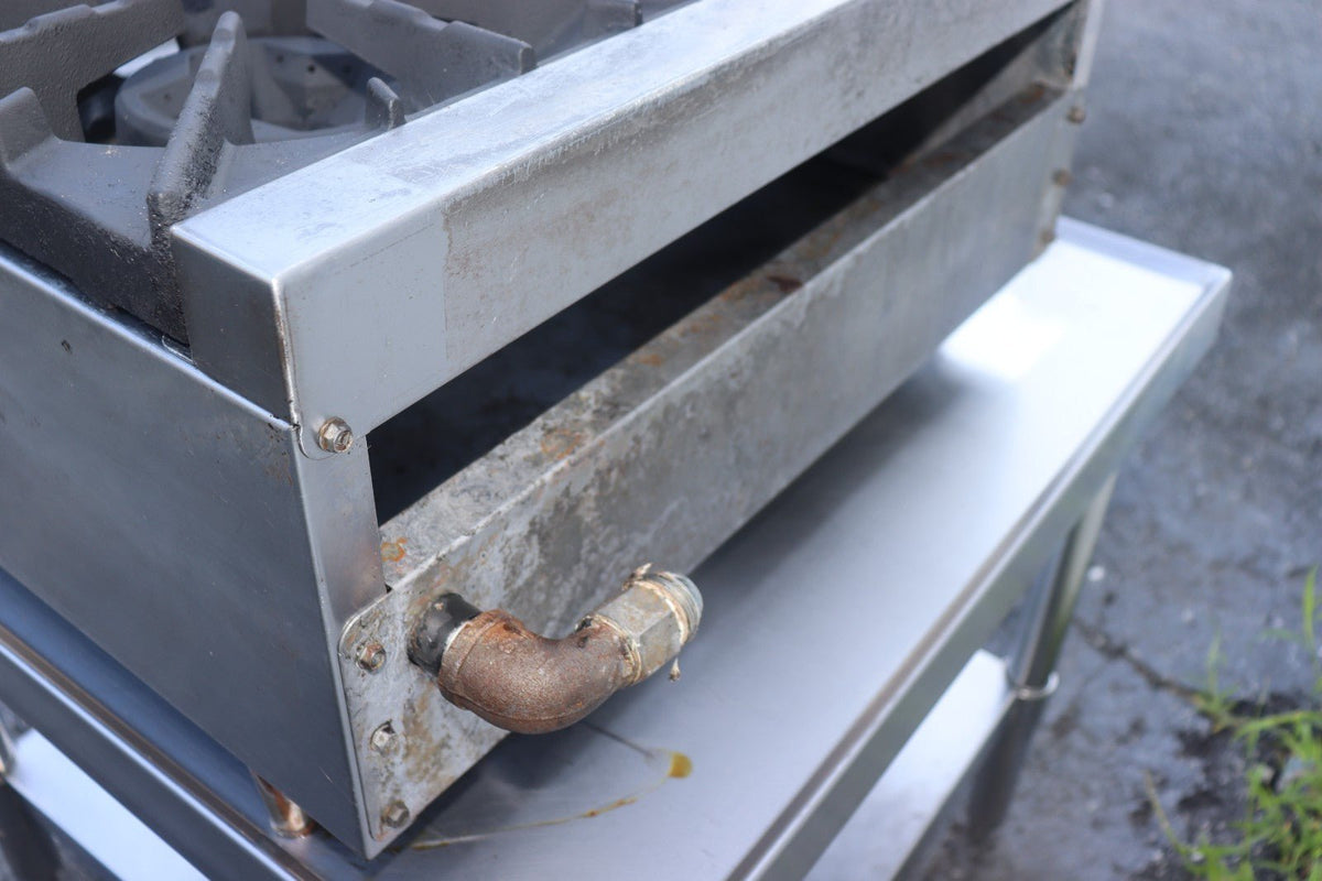 Turbo Air TAHP-24-4 24" Countertop Gas Hotplate w/ (4) Burners, Manual Cntrl - NMB Restaurant Equipment