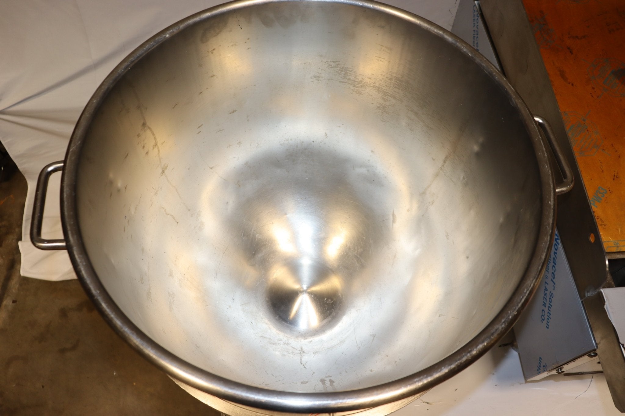 Univex 80 Quart Mixer Bowl, Stainless Steel - NMB Restaurant Equipment