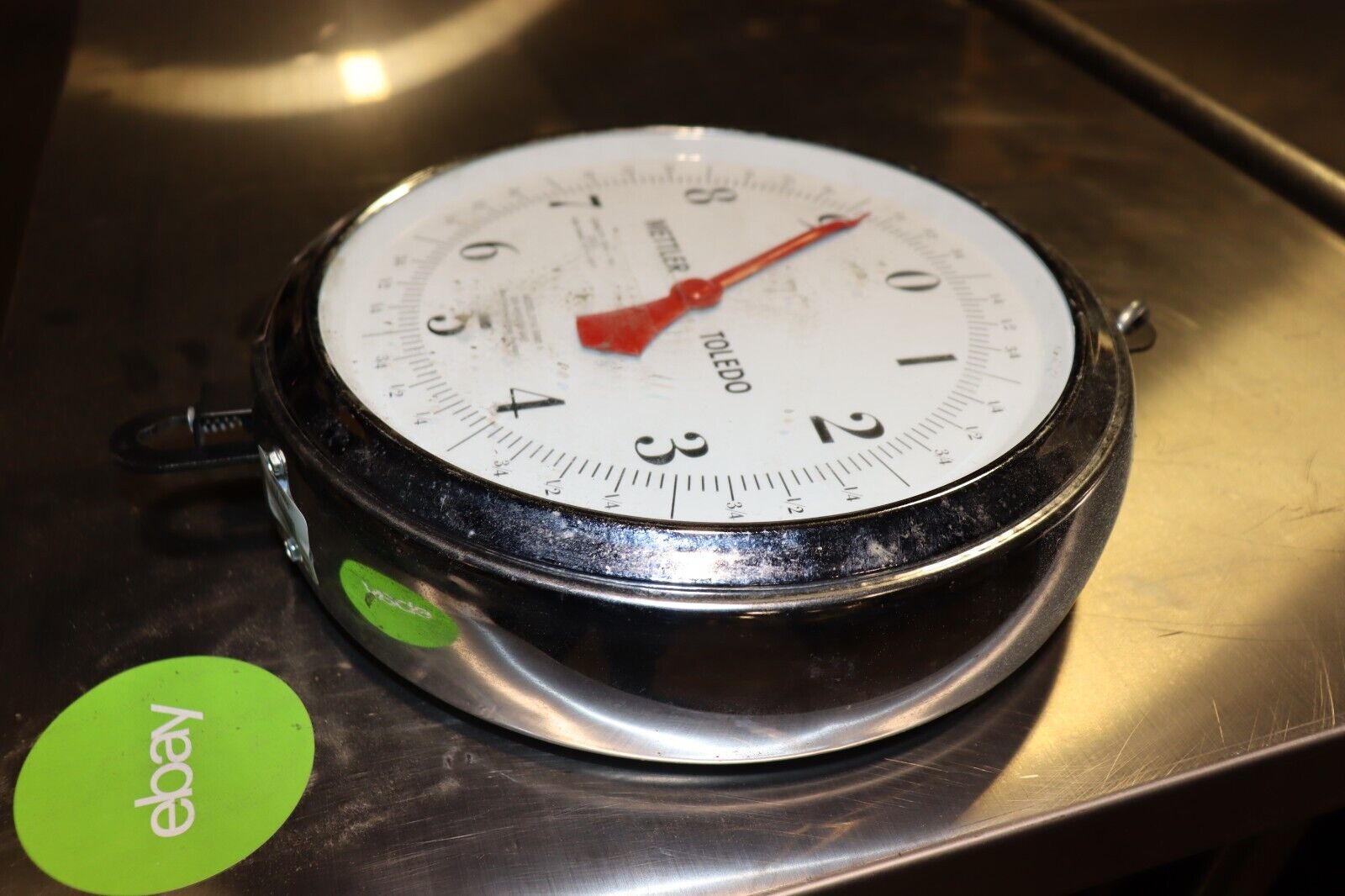 Used METTLER TOLEDO Model 2114 Produce 30lb Weighing Scale Only, NON CALEBRATED - NMB Restaurant Equipment