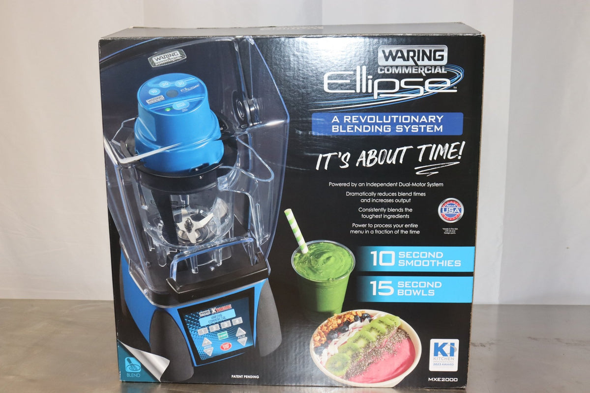 Waring MXE2000 3-1/2 hp Ellipse Commercial Blender System, 120V - NMB Restaurant Equipment