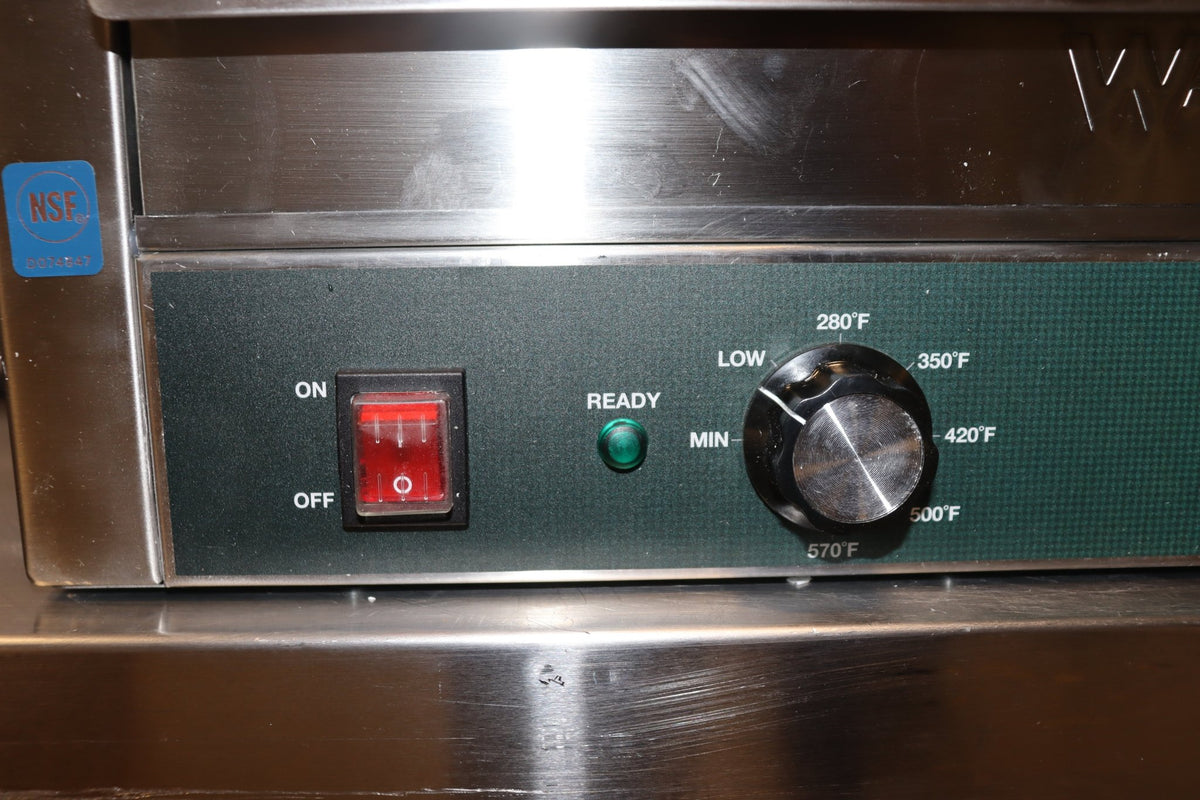 Waring WGR240X 28" Electric Countertop Griddle, 240V, Stainless Steel Top - NMB Restaurant Equipment