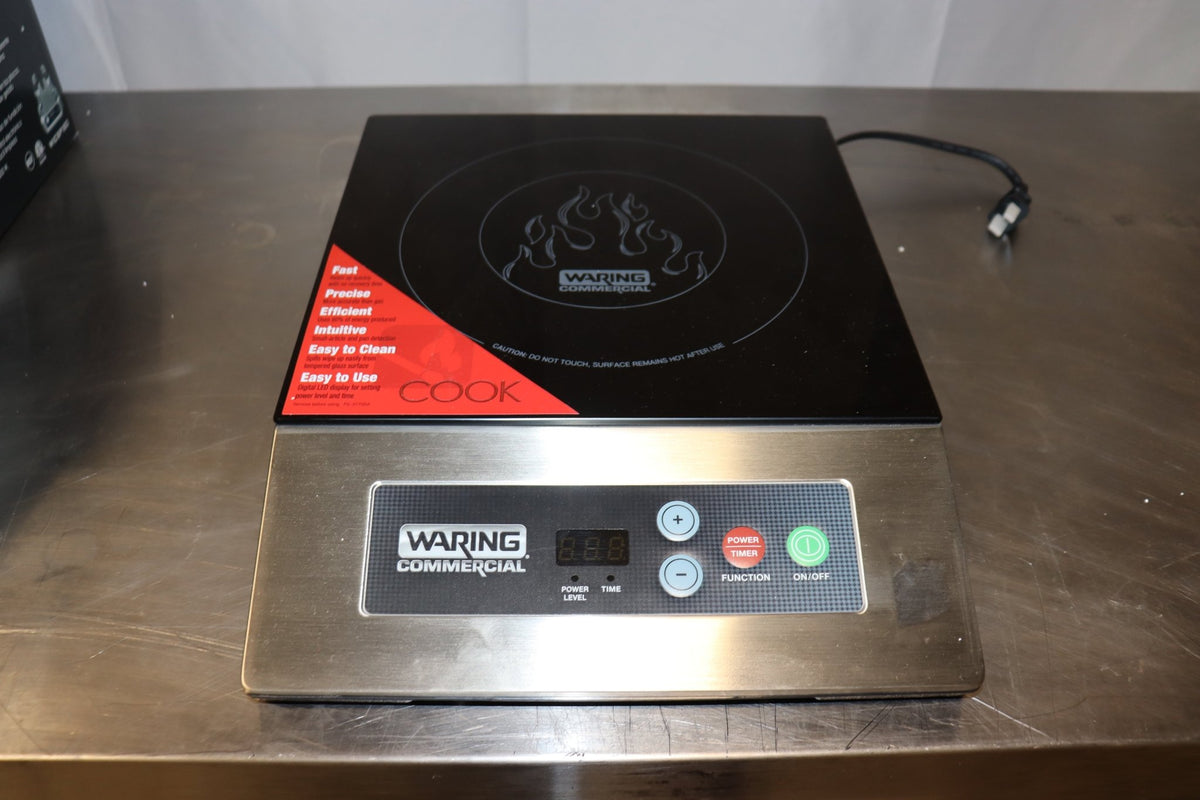 Waring WIH200X Countertop Induction Range, 120V, 1800W - NMB Restaurant Equipment